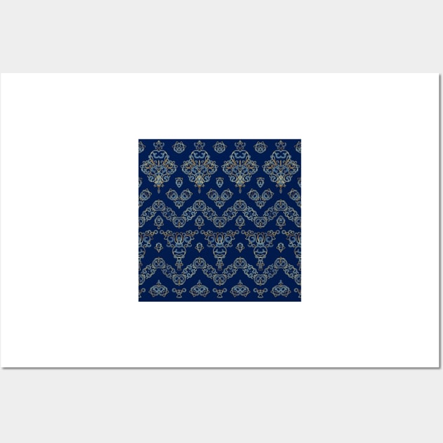 Ethnic patterns in oriental style. Wall Art by IrinaGuArt